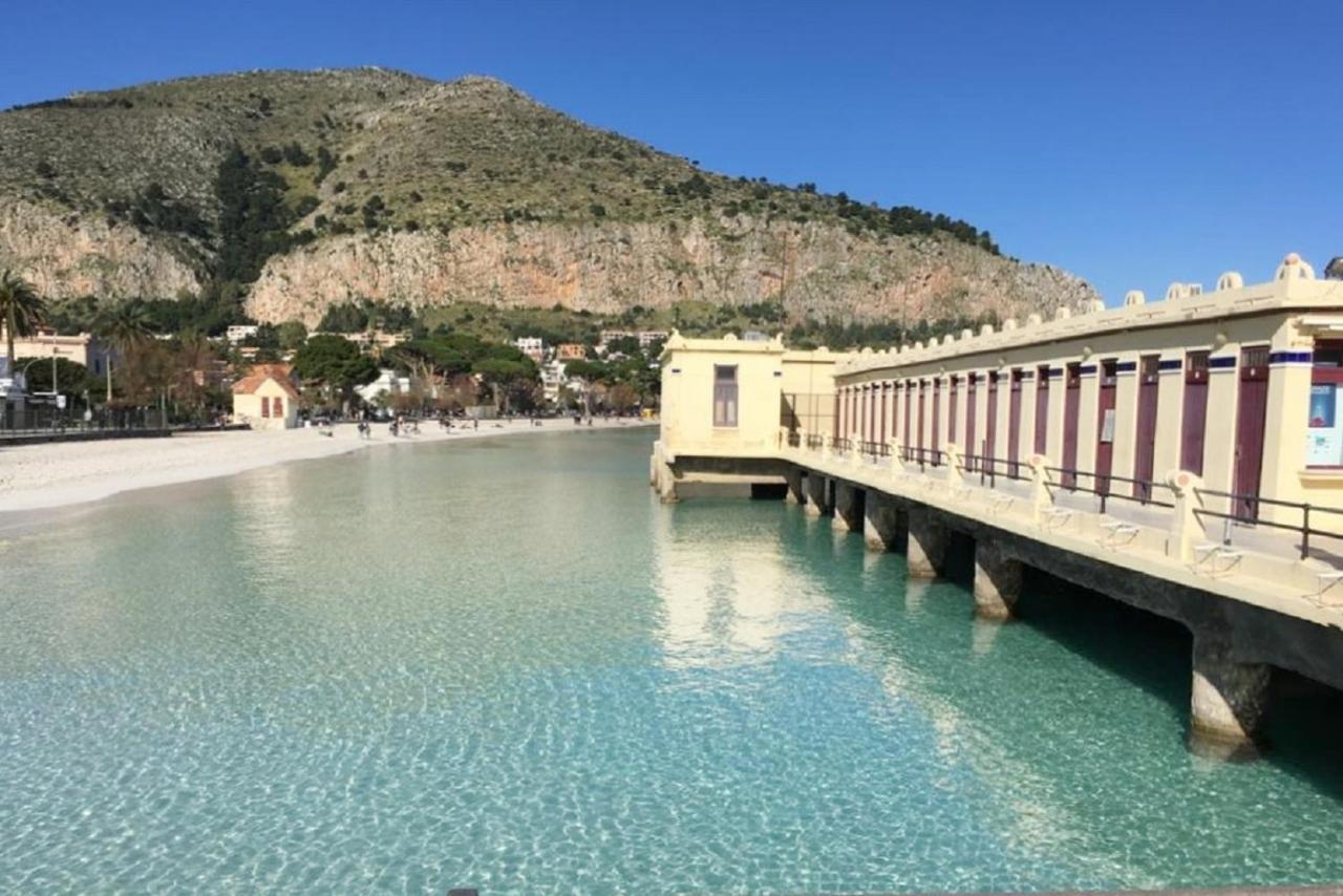 Villa Coral Mondello Palermo Exterior foto
